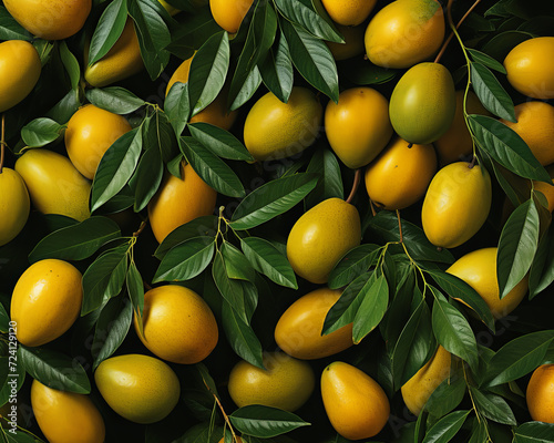 Seamless mango background