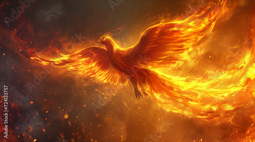 Fiery Phoenixs Blaze