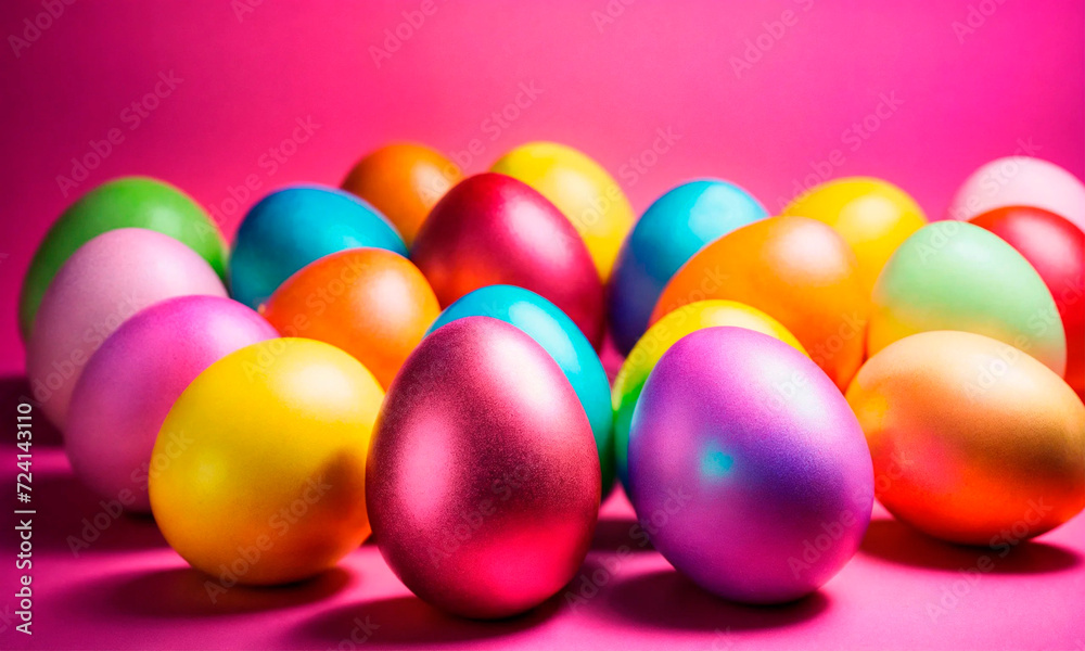 Beautiful Easter eggs for the holiday. Selective focus. Beautiful Easter eggs for the holiday. Selective focus.