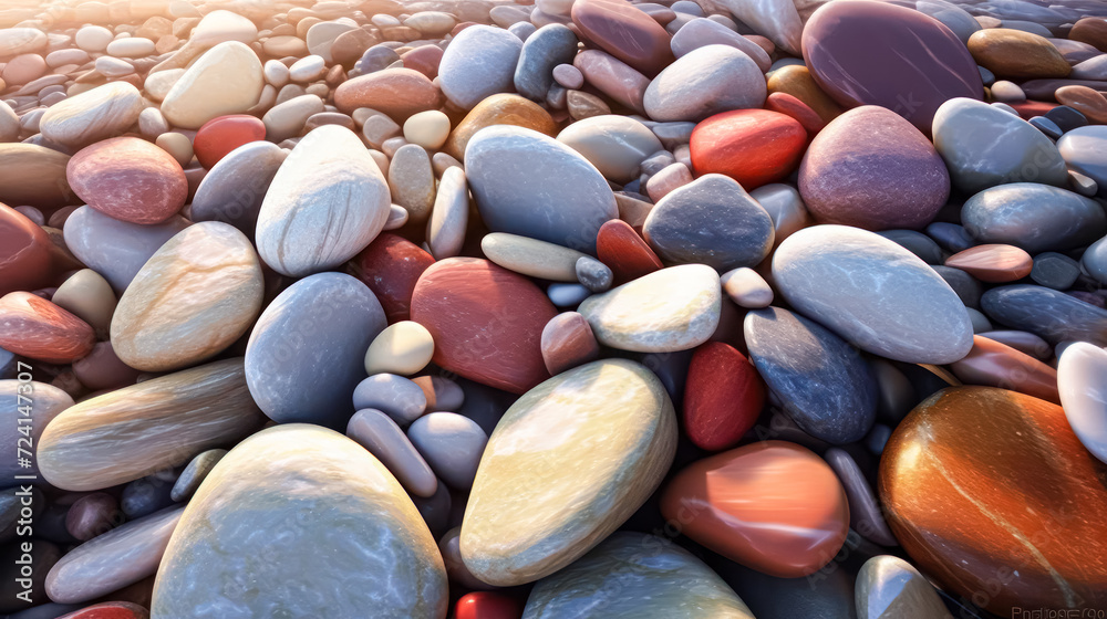 abstract sea texture background composed of smooth, round pebbles. abstract sea texture background composed of smooth, round pebbles.
