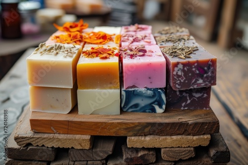 Artisan Handcrafted Soap Collection photo