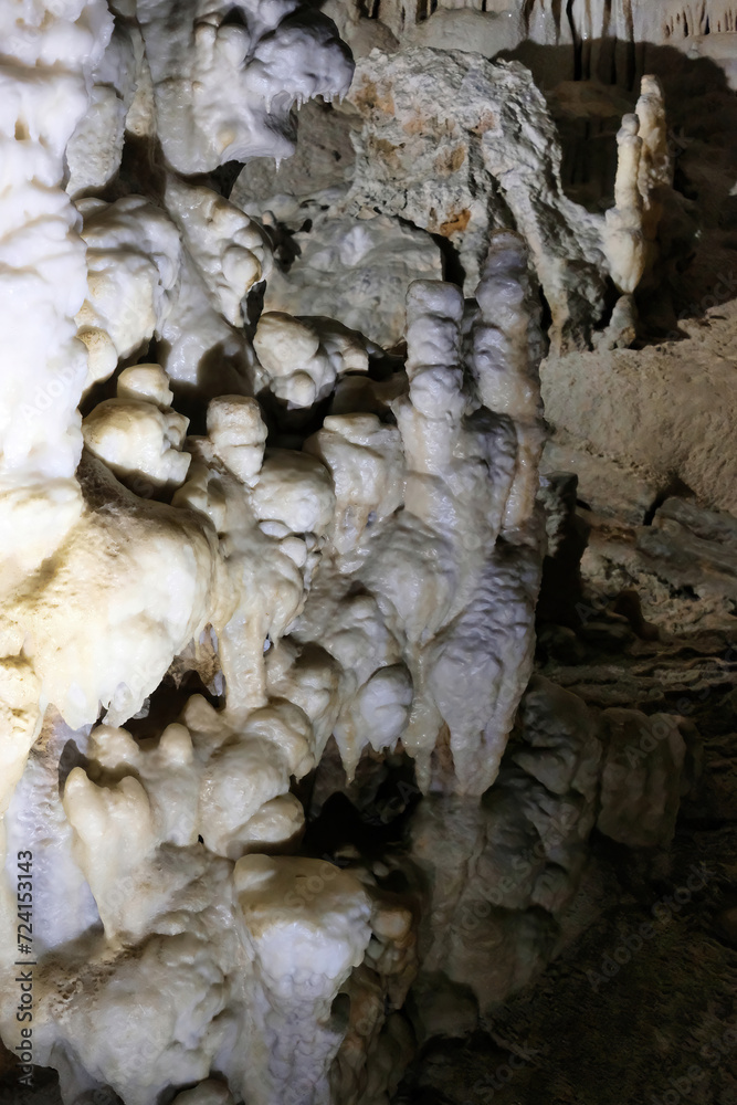 Postojna Cave is a karst complex in Slovenia, it is the largest and most visited caves in Europe with almost 21 km of caves and tunnels. Postojna Cave is a karst complex in Slovenia, it is the largest and most visited caves in Europe with almost 21 km of caves and tunnels.