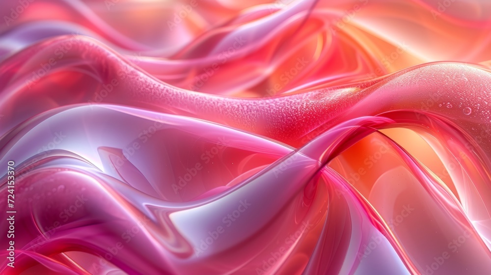 Abstract Ribbon - Purpose of Use Generative AI Abstract Ribbon - Purpose of Use Generative AI