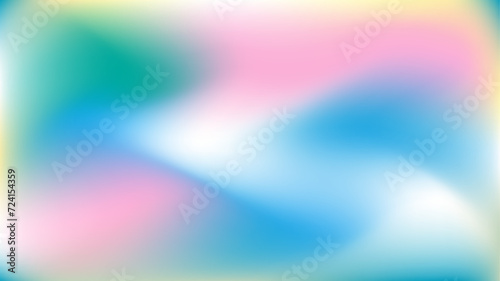 Smooth transitions of iridescent colors. Bright gradient defocused abstract photo smooth lines pantone color background. Blurred background
