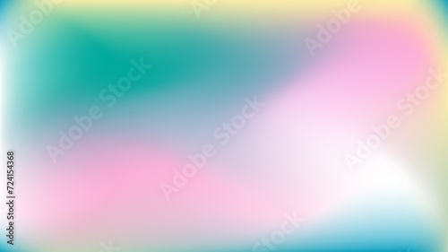 Smooth transitions of iridescent colors. Bright gradient defocused abstract photo smooth lines pantone color background. Blurred background