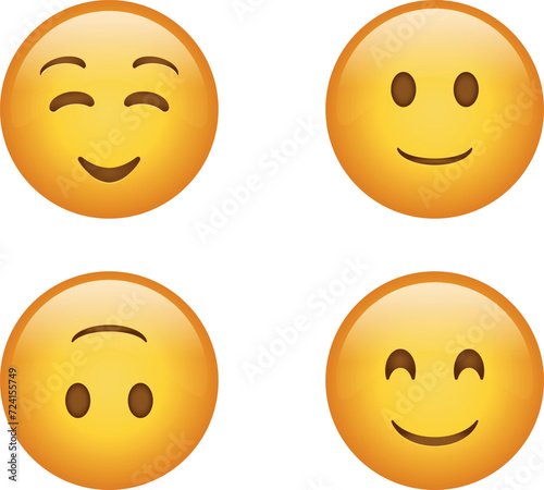 "Spread joy with our 3D Smiling Emoji – Halo-adorned, cute emoticon with a content expression. Perfect for conveying happiness and positive emotions in designs."