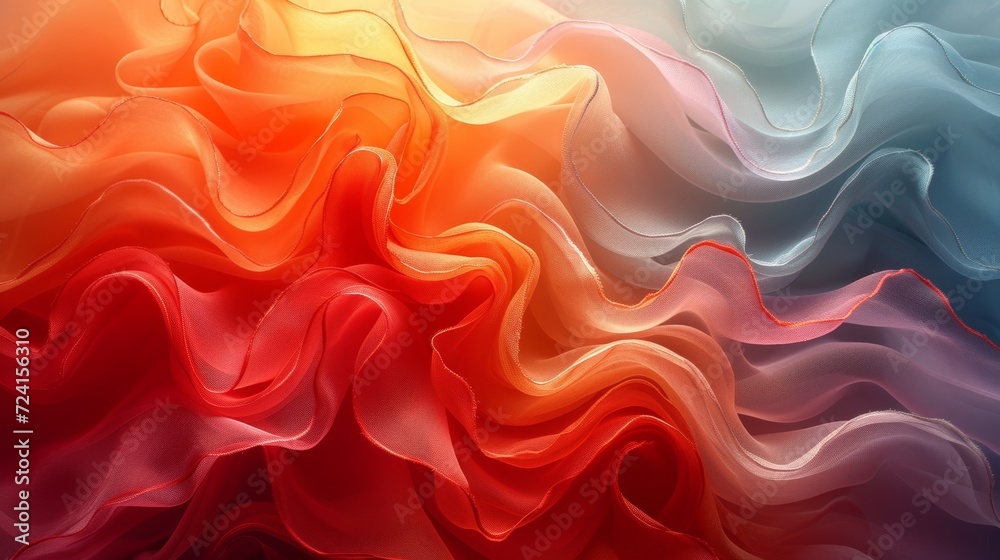 Bright Folds - Artistic Abstract Generative AI Bright Folds - Artistic Abstract Generative AI