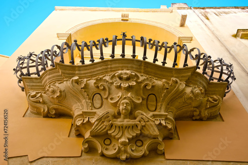 Konstfotografi the historic center of Galatina Lecce Italy