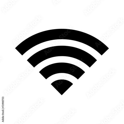 wifi vector sign, wireless internet sign, isolated