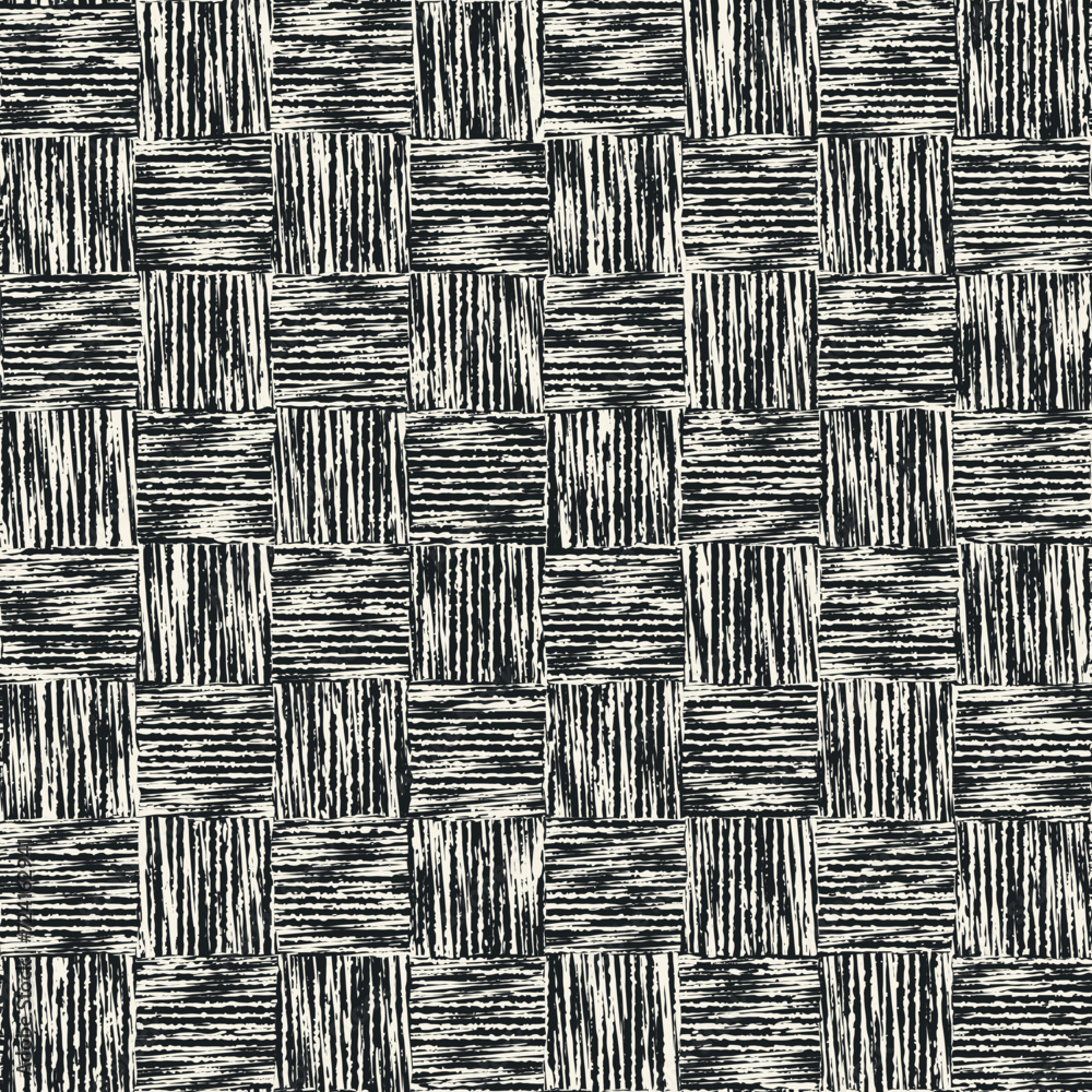Monochrome Grain Stroke Brushed Checked Pattern Monochrome Grain Stroke Brushed Checked Pattern