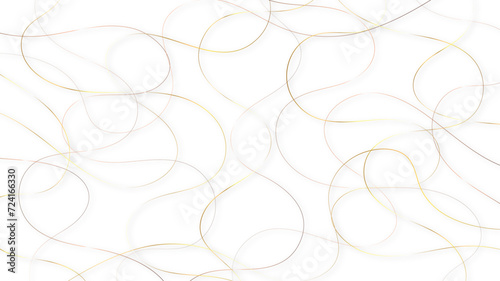 Colorful random pattern line stroke on a transparent background. Decorative pattern with tangled curved lines. Random chaotic lines abstract geometric pattern vector background.	
