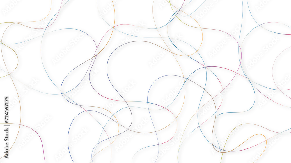 Colorful random pattern line stroke on a transparent background. Decorative pattern with tangled curved lines. Random chaotic lines abstract geometric pattern vector background. Colorful random pattern line stroke on a transparent background. Decorative pattern with tangled curved lines. Random chaotic lines abstract geometric pattern vector background.