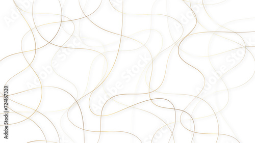 Colorful random pattern line stroke on a transparent background. Decorative pattern with tangled curved lines. Random chaotic lines abstract geometric pattern vector background.