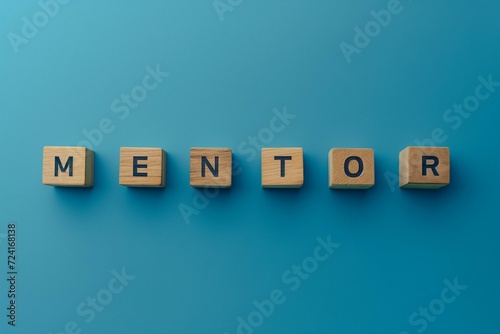 Conceptual Image of Wooden Blocks Spelling 