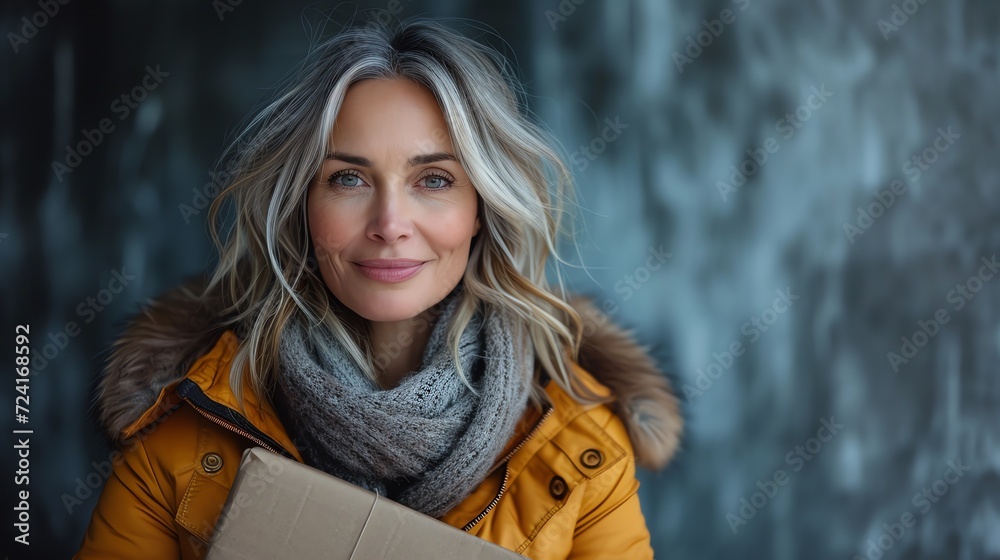 Warm Smile from a Stylish Mature Woman Warm Smile from a Stylish Mature Woman
