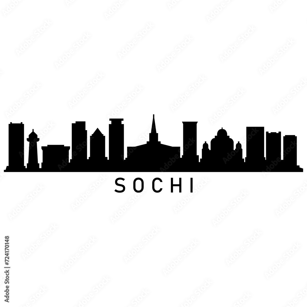 Sochi skyline
