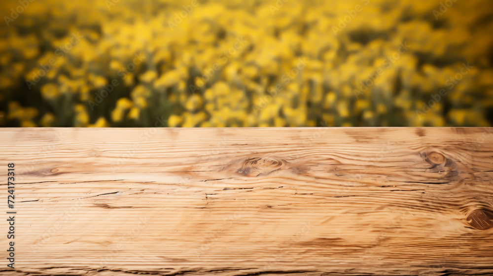 flowers on wooden table, flowers on wooden background Generated by AI flowers on wooden table, flowers on wooden background Generated by AI