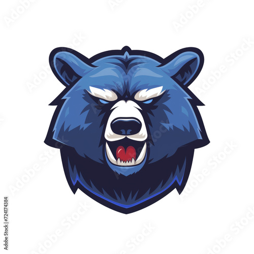 illustration of a bear Isolated