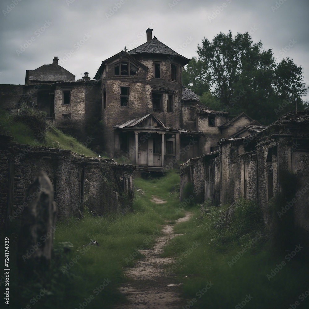 Forgotten Beauty: Exploring the Mysteries of an Abandoned House Hidden Deep in the Enchanting Forest