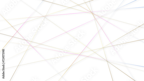 Random geometric line pattern on a transparent background. Random line low poly pattern. abstract seamless line vector. Random chaotic lines abstract geometric patterns of modern design.