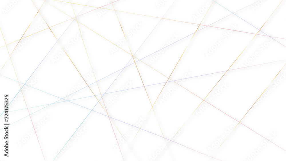 Random geometric line pattern on a transparent background. Random line low poly pattern. abstract seamless line vector. Random chaotic lines abstract geometric patterns of modern design.