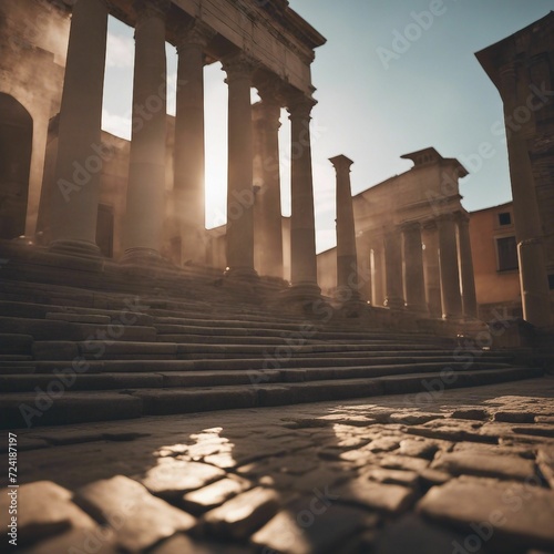 The Majestic Temple of Concordiaia in the Ancient City of Epile