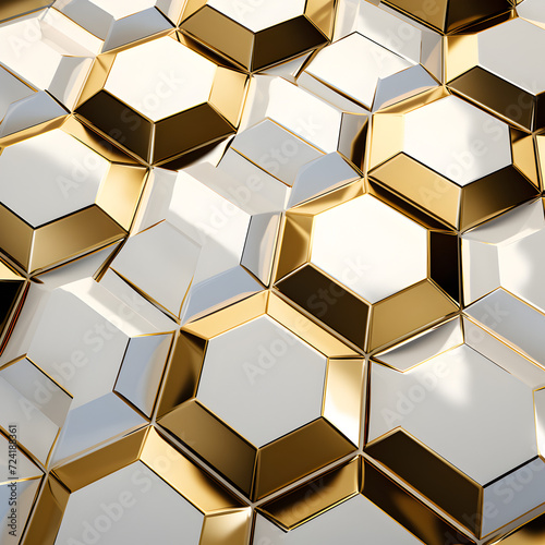 Gold metal background texture. 3d illustration  3d rendering.  