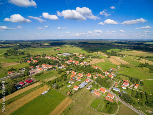 Aerial view of beautiful Bu...