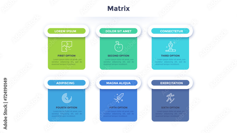 Modern Vector Infographic Template Modern Vector Infographic Template