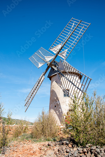 Moulin ancien dans le département de l'Aveyron