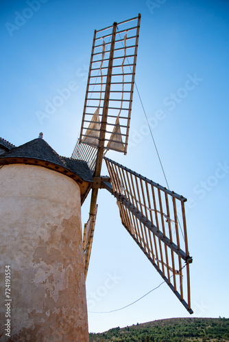 Moulin ancien dans le département de l'Aveyron