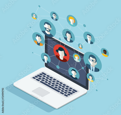 Influenceurs illustration