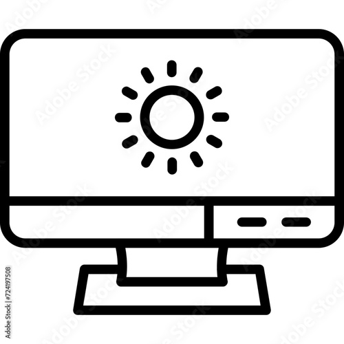 Brightness Icon