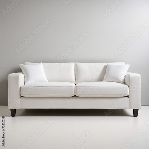 sofa isolated on white background . different angles view