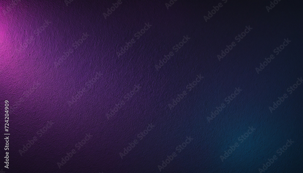 black purple blue , empty space grainy noise grungy texture color gradient rough abstract background , shine bright light and glow template