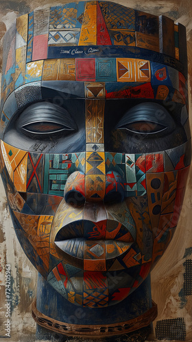 Ancient Tribal Mask: Unveiling Mysteries of Cultural Tradition and Spiritual Symbolism