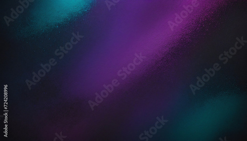blue purple black , color gradient rough abstract background shine bright light and glow template empty space , grainy noise grungy texture on transparent background cutout