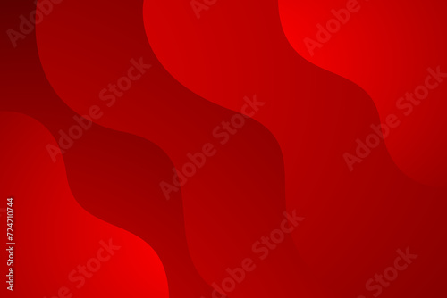 Red wave modern background for corporate concept, template, poster, brochure, website, flyer design. vector illustration