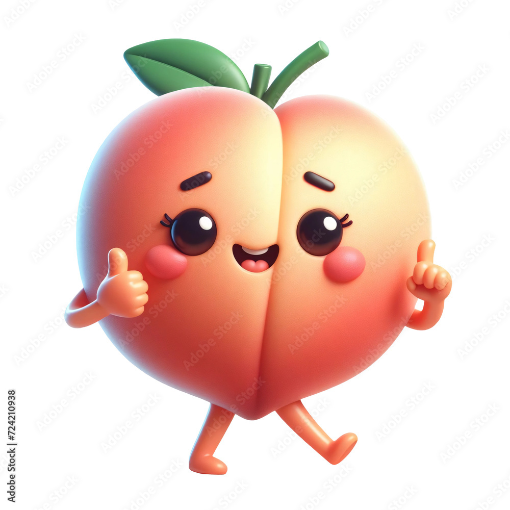 Fruit cartoon design Fruit cartoon design