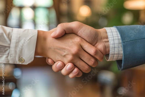 A snapshot of a real estate agent skillfully negotiating terms and closing a ...