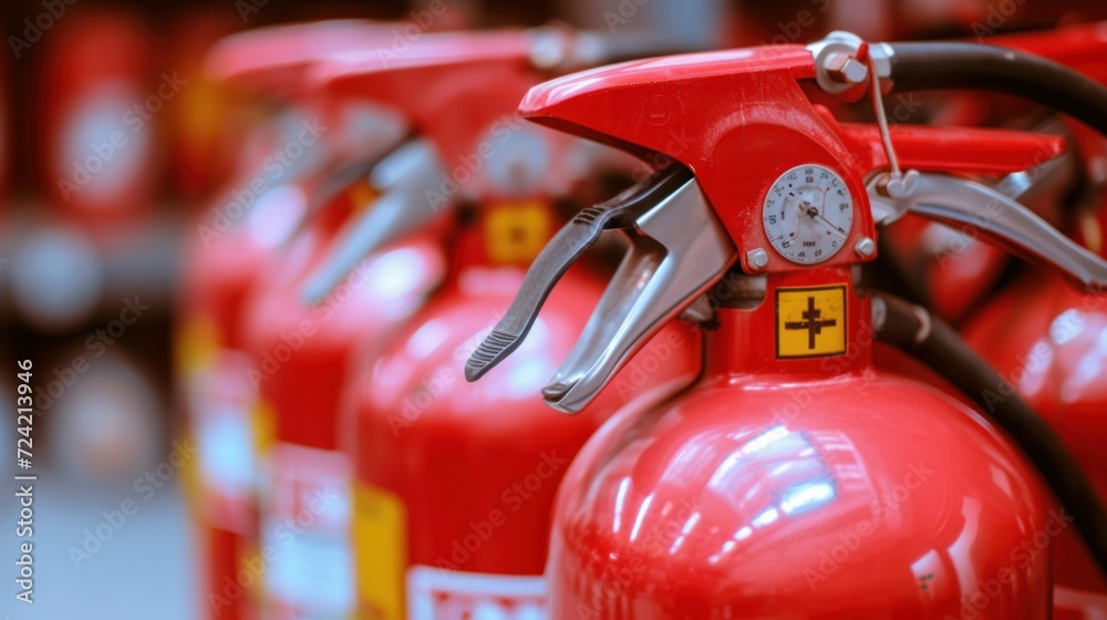 fire extinguishers available in fire emergencies