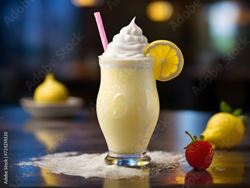 frosted lemonade shake