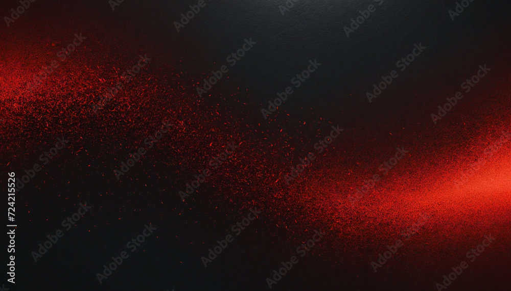 red black , color gradient rough abstract background shine bright light and glow template empty space , grainy noise grungy texture on transparent background cutout