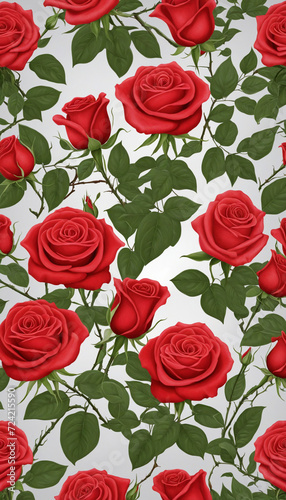 Beautiful red rose wallpaper background.