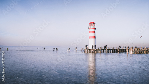 Winter view of Lake Neusiedler