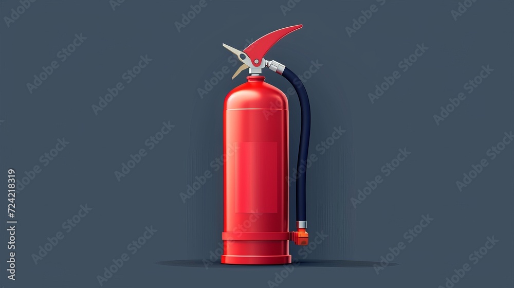 Vector fire extinguisher Icon Vector fire extinguisher Icon