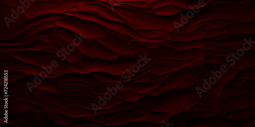 Craft burgundy paper texture background banner with copy space, wallpaper ad design abstract dark red surface close-up backdrop