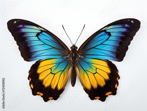 Exotic Butterfly Specimen Nature Isolated on White Background AI Generated © VisualMarketplace