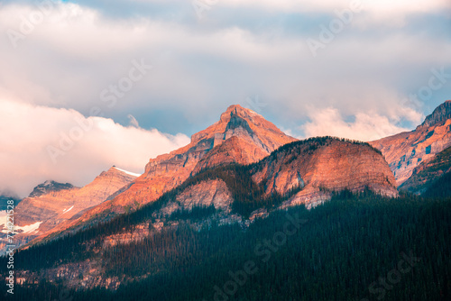 Sunrise over the Canadian Rocky Mountains, Banff National Park