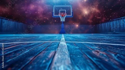Beautiful background for basketball game advertising